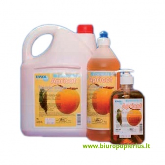  Skystas muilas EWOL, abrikosų kvapo, 1l