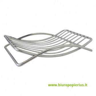  Tualetinio muilo laikiklis, 130 x 100 mm, metalinis