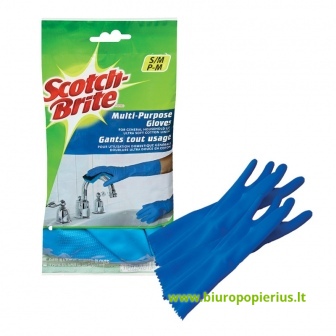  Pirštinės Scotch Brite™ EXTRA STRONG, L dydis, 1 pora