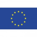  Europos sąjungos vėliava, 100 x 150 cm.