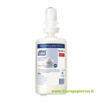  Muilo putos TORK LUXURY SOFT FOAM S4, 1 l