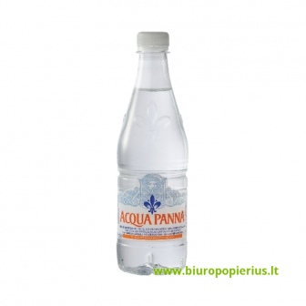  Mineralinis vanduo AQUA PANNA, 0.5 l, negazuotas