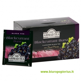  Arbata AHMAD ALU FRUIT BLACKCURRANT TEA, 20 vokelių su siūlu po 2 g - 2 vnt.