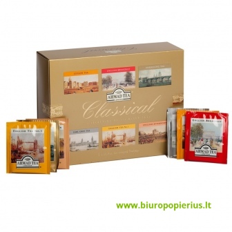  Juodoji arbata AHMAD CLASSICAL SELECTION, vokeliuose, 60 vnt.x 2 g