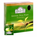  Žalioji arbata Ahmad Alu Green Pure folijos vokeliuose (100 vnt)
