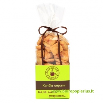  Sausainiai RAUSU MEISTARS, su cinamonu, 150 g.