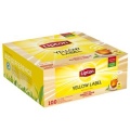  Aukščiausios kokybės juodoji arbata LIPTON Yellow, 100 x 1,8 g, pop. vok.