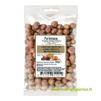  Lazdynų riešutai ARIMEX, 100 g