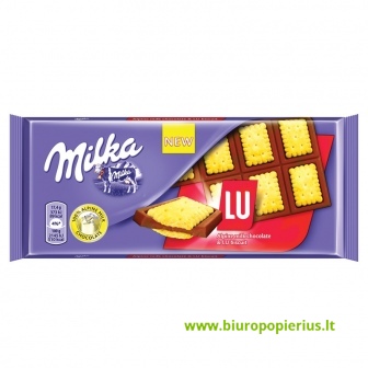  Pieniškas šokoladas MILKA Lu, 87 g