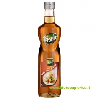  Sirupas kavai ir arbatai TEISSEIRE, lazdynų riešutų skonio, 0,7 L