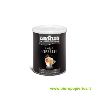  Kava LAVAZZA Espresso, malta, 250 g, metalinėje dėžutėje
