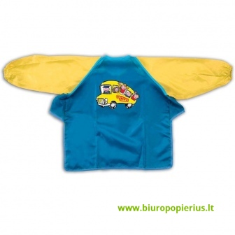  Vaikiška prijuostė JOVI su rankovėmis (5-8 metai)