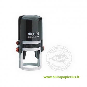  Antspaudas Printer R30 juodas korpusas, bespalvė pagalvėlė COLOP