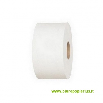  Tualetinis ritinys PAPERNET, Jumbo Mini, 2 sluoksnių,170m., 557lapų, balta sp.