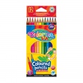  Spalvoti pieštukai COLORINO KIDS, 12 spalvų