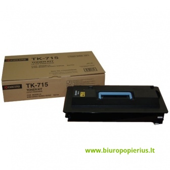 Kyocera TK-715 Juoda, 34000 psl.