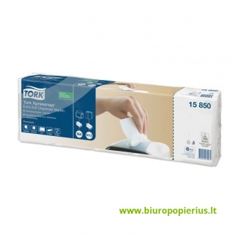 Servetėlės TORK Premium N4 21.6 x 16.5 cm, dviejų sluoksnių, 200 vnt, baltos, 5 vnt.