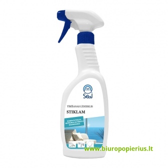  Stiklų valymo priemonė SEAL, purškiama, 750 ml - 2 vnt.