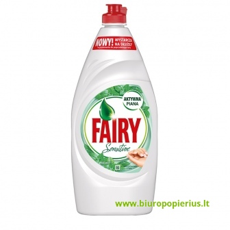  Indų ploviklis FAIRY SENSITIVE Tea Tree & Mint, 900 ml