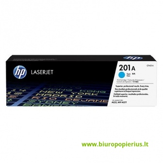 Hewlett-Packard 201A (CF401A)  Mėlyna, 1400 psl.