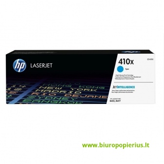 Hewlett-Packard 410X (CF411X) Mėlyna, 5000 psl.