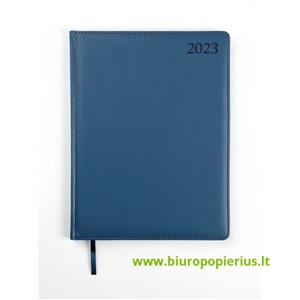  Kalendorius EXTRA PLUS , 2023, PU, A4, mėlyna