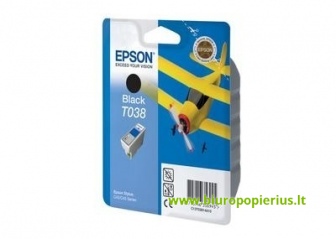 Epson T038 Juoda, 330 psl.