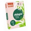  Spalvotas pop.REY ADAGIO 07, A4, 160 g/m2, 250 l., šviesiai rožinės sp.