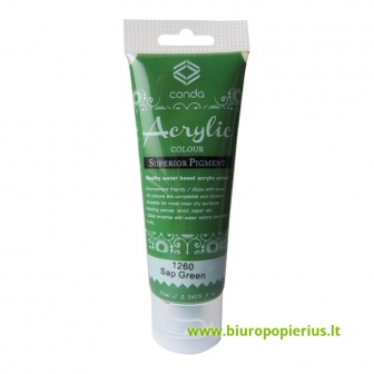  Akriliniai dažai 75 ml 1260, žalia