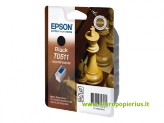 Epson T0511 Juoda, 900 psl.