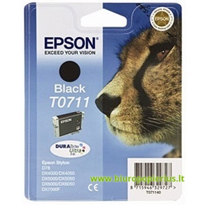 Epson T0711 Juoda, 250 psl.