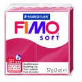  Modelinas FIMO SOFT, 56 g, vyšnių raudona sp.