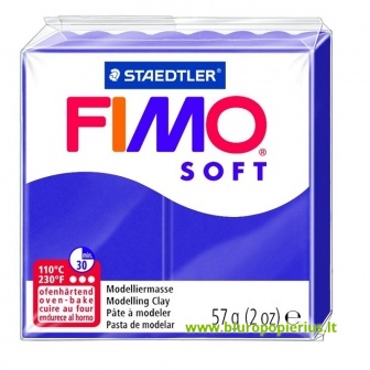  Modelinas FIMO SOFT, 56 g, slyvų violetinė sp.