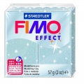  Modelinas FIMO EFFECT, 56 g, su blizgučiais, sidabrinė sp.