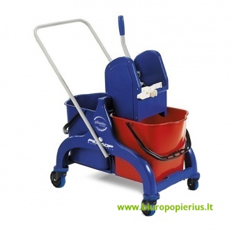  Valymo priemonių rinkinys vežimėlyje