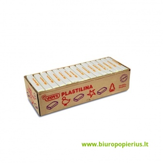  Plastilinas JOVI, 350g. BALTA