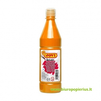  Guašas buteliuke JOVI 500 ml, oranžinė sp.