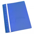  Aplankas su įsegėle ir europerforacija PANTA PLAST, A4, matinis viršelis, (pak. -10 vnt.), mėlynas