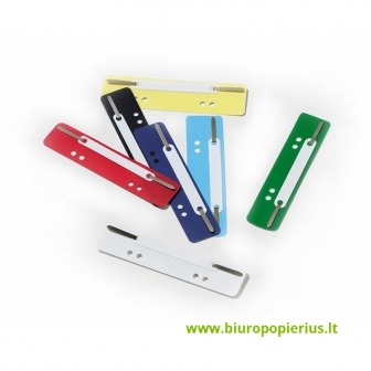  Įsegėlės segtuvams,  (pak. -25 vnt.), žalios