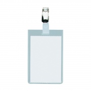  Kabinama vardinė kortelė DURABLE, 90 x 60 mm,  (pak. -25 vnt.)