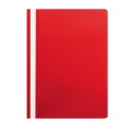  Aplankas dokumentams su įsegėle A4,  (pak. -25 vnt.), raudonas