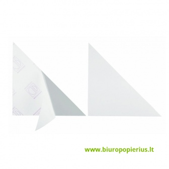  Priklijuojamoji trikampė kišenė dokumentams DURABLE CORNERFIX, 175 x 175 mm, (pak. - 8 vnt.)