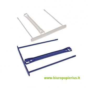  Archyvinės įsegėlės FELLOWES RECYCLED, (pak. - 50 vnt.), mėlynos