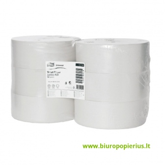  Tualetinis popierius TORK UNIVERSAL JUMBO T1,120160, 1 sl., 9.7 cm x 480 m, nebalintas, 6 vnt