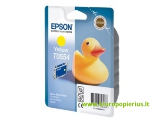 Epson T0554 Geltona, 420 psl.