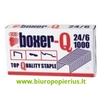  Sąsagėlės BOXER-Q, 24/6, 1000 vnt