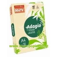  Spalvotas pop.REY ADAGIO 38, A4, 160 g/m2, 250 l., smėlio sp.