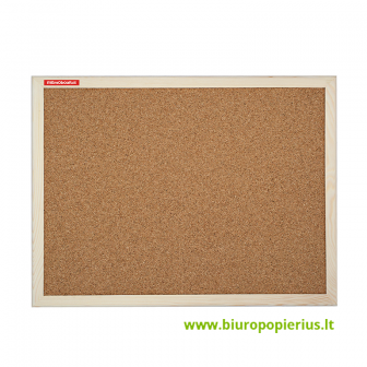  Kamštinė lenta MEMOBOARDS, 120x80 cm, medinis rėmas