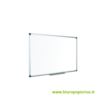  Emaliuota baltoji magnetinė lenta BI-OFFICE MAYA 240x120, aliuminio rėmas