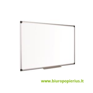  Emaliuota baltoji magnetinė lenta BI-OFFICE MAYA 180x90, aliuminio rėmas